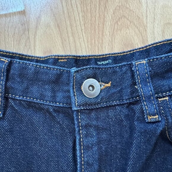 COS Tapered Leg Jeans in Dark Denim - Picture 4 of 5